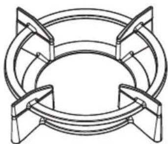 Atag HG9611MCA - utilisation de la grille accessoire Wok - 1