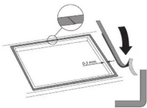 Atag HG9611MCA - installation sequence for a glass appliance - 2