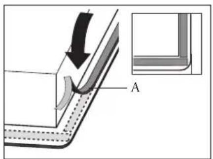 Atag HG9611MCA - installation sequence for a glass appliance - 1