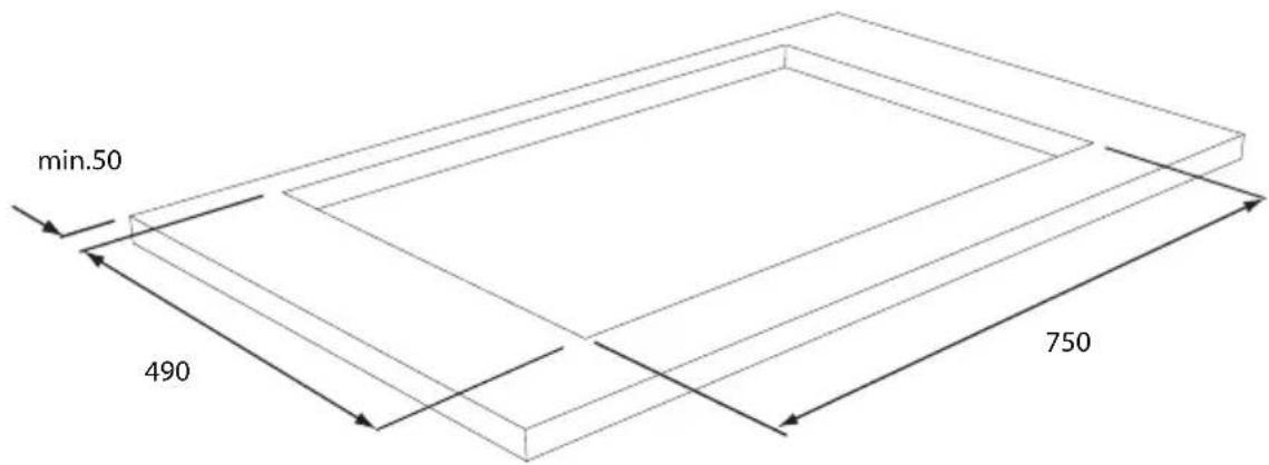 Atag HG7611MBB - préparation de la plaque de cuisson - 12