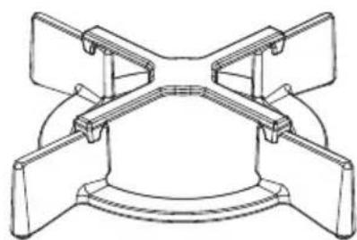 Atag HG7611MBB - utilisation du réducteur de grille - 1