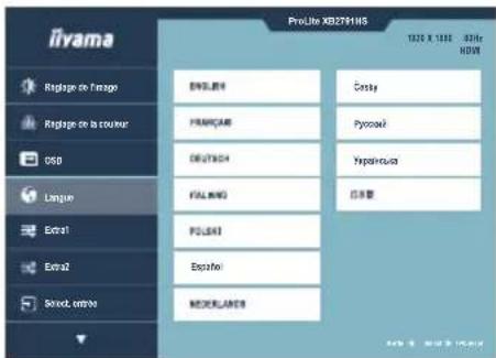 IIYAMA ProLite XB2791QS - Raccourci (par défaut) - 3