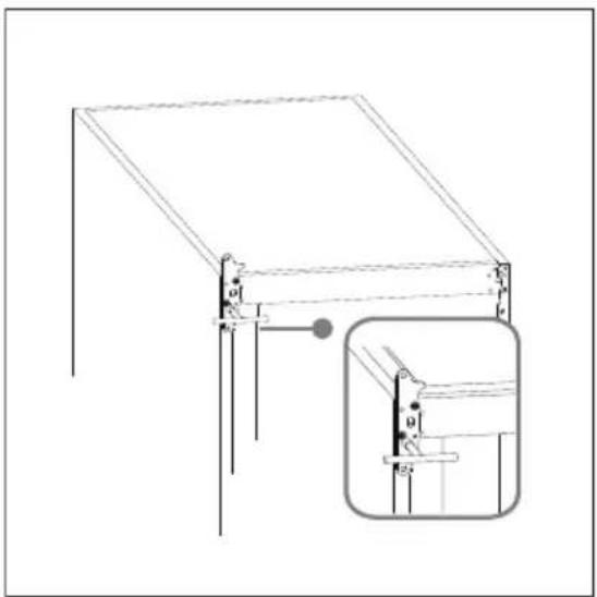 FRIGIDAIRE FFUE0726AW - Door removal/reversal - 4
