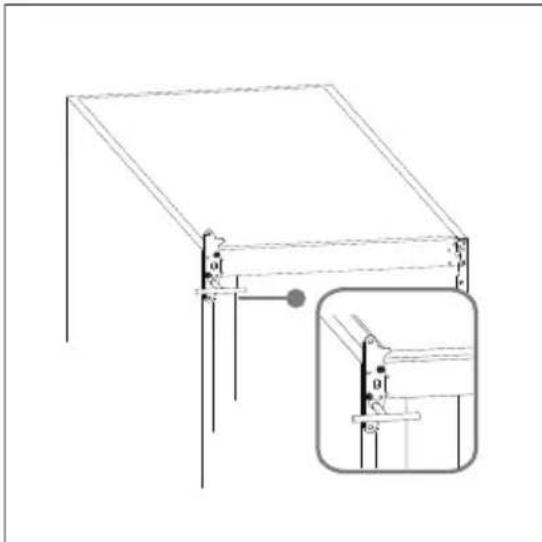 FRIGIDAIRE FFUE0726AW - Retrait/inversion de la porte - 9