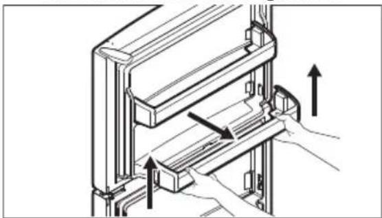 FRIGIDAIRE FFHT1814YW - Compartiments de porte - 1