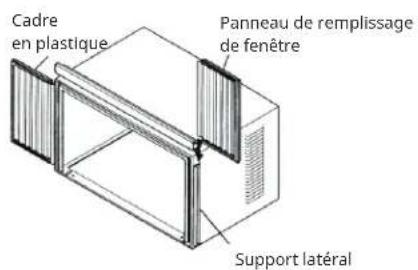 Keystone KSTAW10DE - Assemblez les panneaux de remplissage de la fenêtre - 1