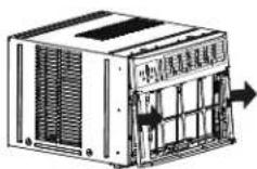 Keystone KSTAW10DE - Remove Air Conditioner from Cabinet - 3