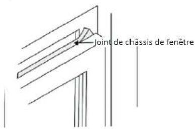 Keystone KSTAW10DE - Installez le joint de châssis de fenêtre et le verrou de sécurité - 1