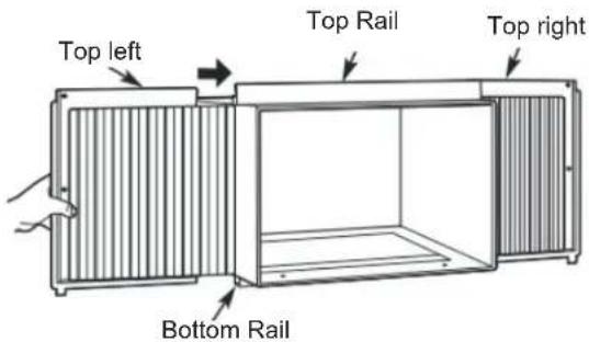 Keystone KSTAW05DE - INSTALL THE ACCORDION PANELS - 4