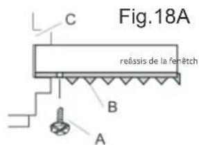 Keystone KSTAW05DE - Fixez les panneaux de remplissage de fenêtre au cadre de la fenêtre - 1