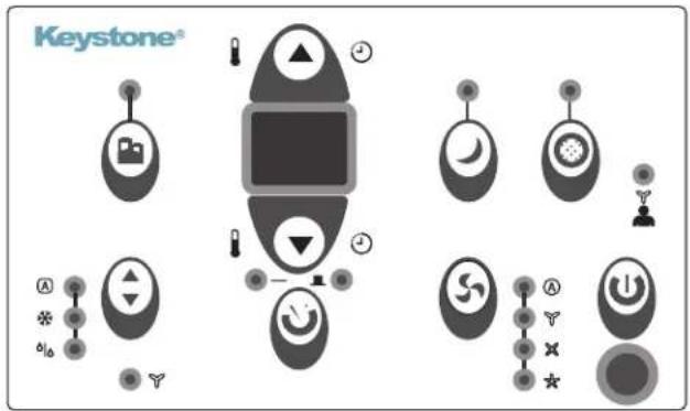 Keystone KSTAW05DE - INSTRUCTIONS D'UTILISATION DE LA COMMANDE ÉLECTRONIQUE - 2