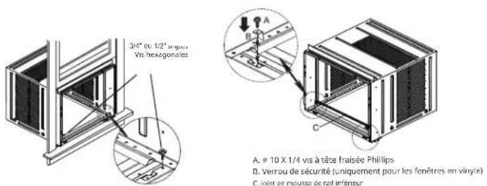 Keystone KSTAW05DE - Placer l'armoire dans la fenêtre - 2