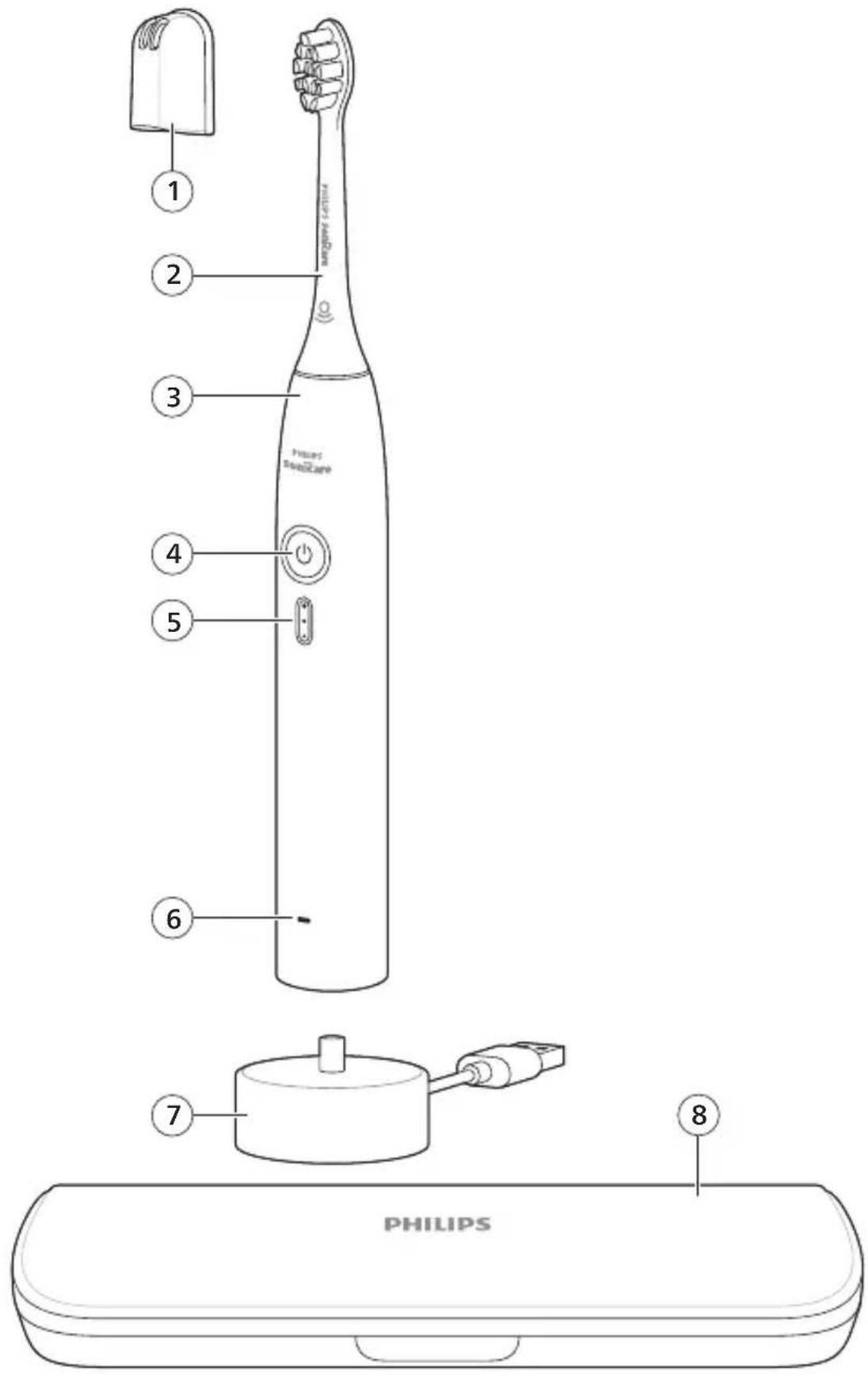 PHILIPS Sonicare 3100 Series HX4033 - 1
