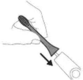 PHILIPS Sonicare 3100 Series HX4072 - Pripevnenie hlavice zubnej kefky - 1