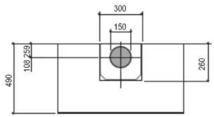FALCON FHDSF1100SSC - Platzbedarf - 2