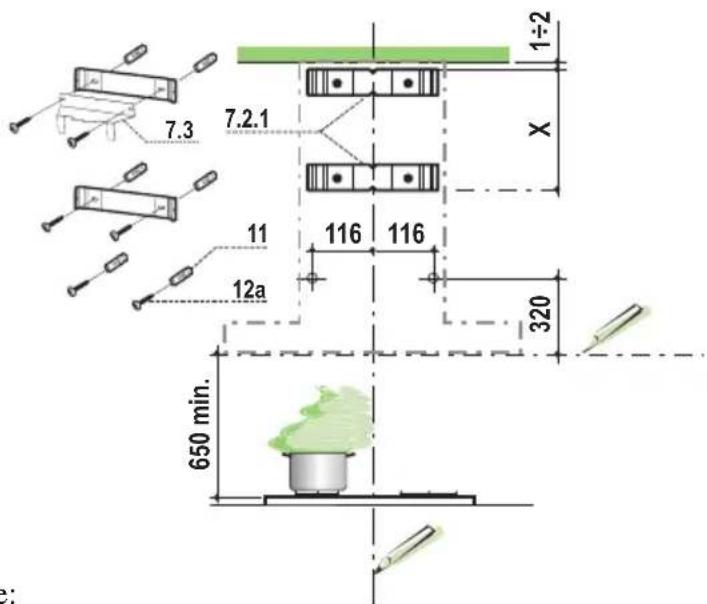 FALCON FHDSF1100SSC - Foratura Parete e Fissaggio Staffe - 1