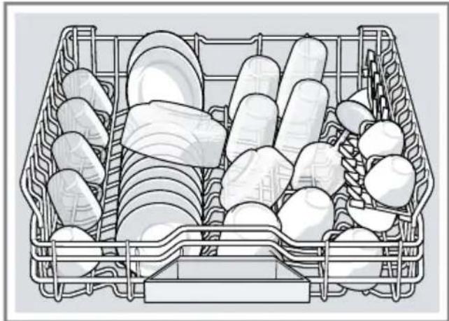 SIEMENS SN65EX12CF - Panier à vaisselle supérieur - 1