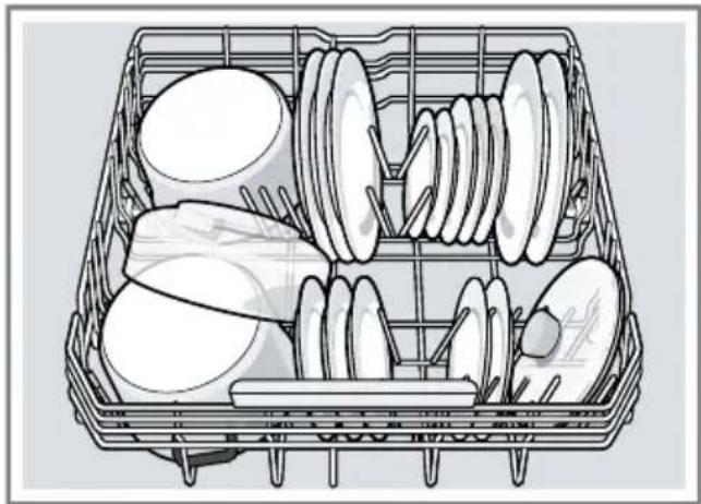 SIEMENS SN65EX12CF - Panier à vaisselle inférieur - 1