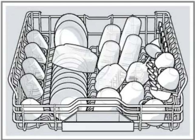 SIEMENS SX65ZX17CE - Panier à vaisselle supérieur - 1