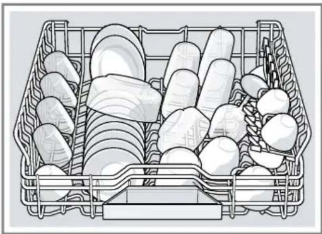 SIEMENS SN65ZX02CH - Panier à vaissele supérieur - 1