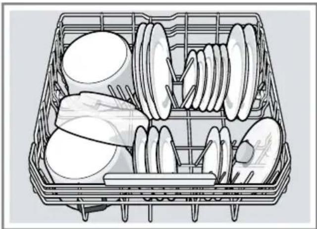SIEMENS SN65ZX02CH - Panier à vaisselle inférieur - 1