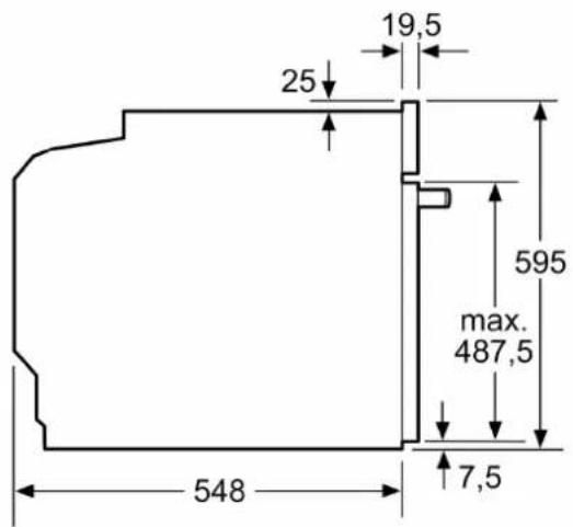 SIEMENS HQ574AER3F - Dimensions: - 2