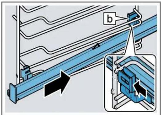 SIEMENS HB978GMB1F - Accrocher le rail télescopique - 2