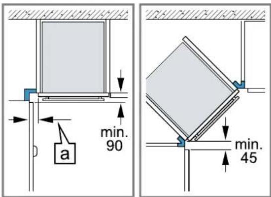 SIEMENS HB776G3B1F - Installation dans un angle - 1