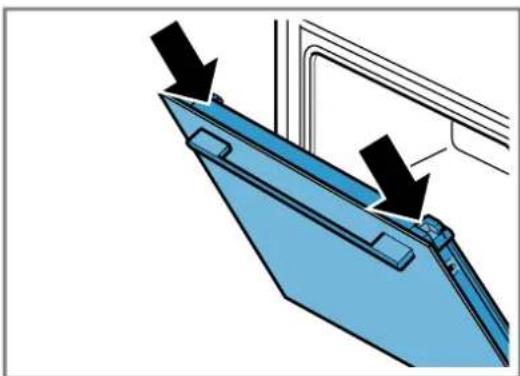 SIEMENS HB776G3B1F - Accrocher la porte de l'appareil - 2