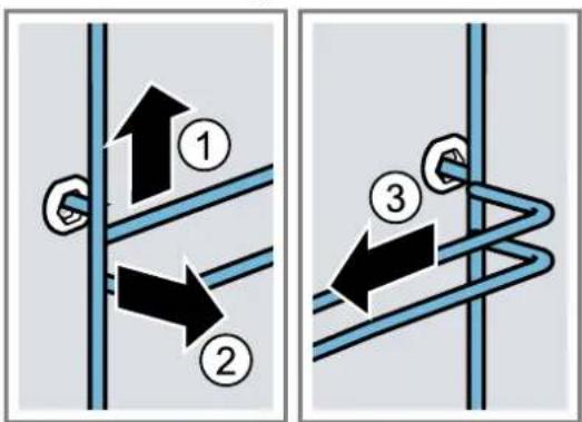 SIEMENS CS736G1B1F - Décrocher les supports - 1