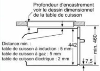 SIEMENS CS938GCM1 - Disegni quotati - 2