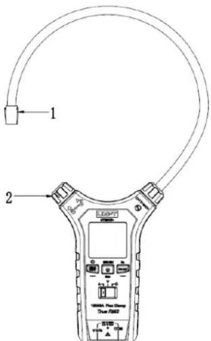 Uni-T UT281F - Mesure du courant AC et de la fréquence - 1