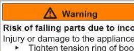 SIEMENS WM14N294CH - Installing door seal - 2