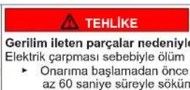 SIEMENS WM14N294CH - İkaz bilgilerinin yapısı - 4