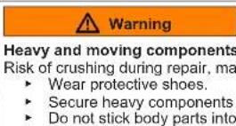 SIEMENS WG56G2Z9CH - Replacing door components - 2