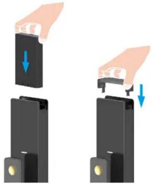 EZVIZ DL50FVX - Installer la batterie principale - 1