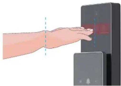 EZVIZ DL50FVX - Ajouter une veine de la paume - 2
