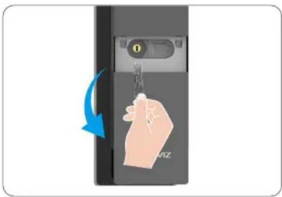 EZVIZ DL50FVX - Déverrouillage par clé mécanique - 2