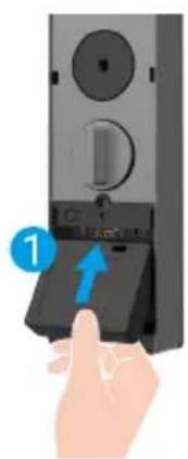 EZVIZ DL50FVX - Installer la batterie secondaire - 1