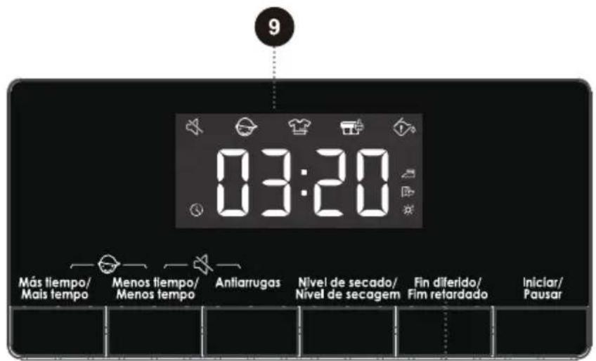 EDESA ESP-9150 WH - DRYING LEVEL - 1