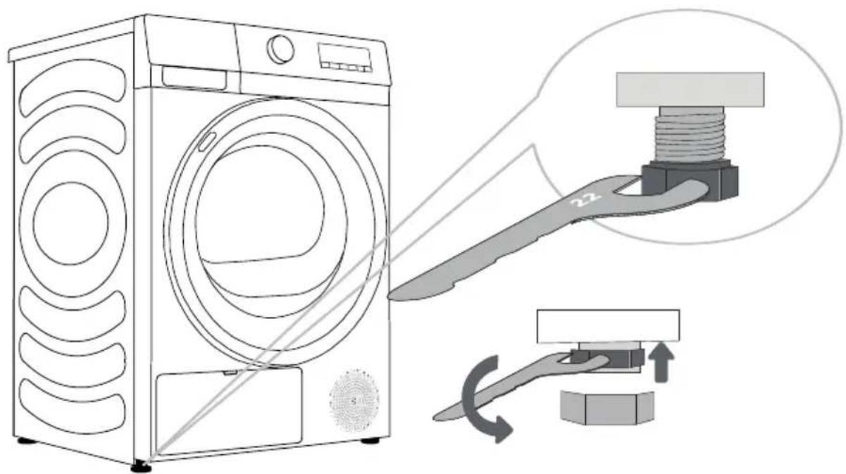 EDESA ESP-9150 WH - DRYER PLACEMENT - 4