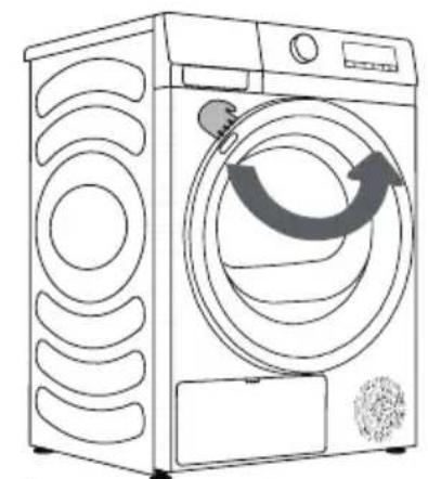 EDESA ESP-9150 WH - CHARGEMENT DU SÉCHE-LINGE - 1
