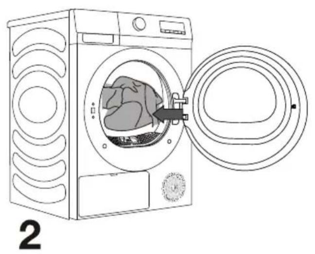 EDESA ESP-9150 WH - LOADING THE DRYER - 2