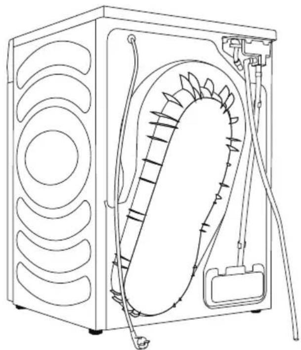 EDESA ESP-9150 WH - VIDANGE DU CONDENSAT - 1