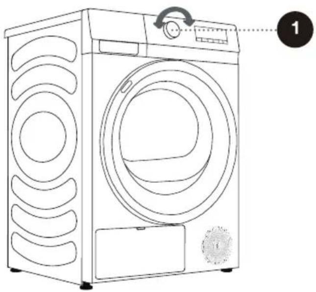 EDESA ESP-9150 WH - PASSO 3: ESCOLHER O PROGRAMA DE SECAGEM - 2
