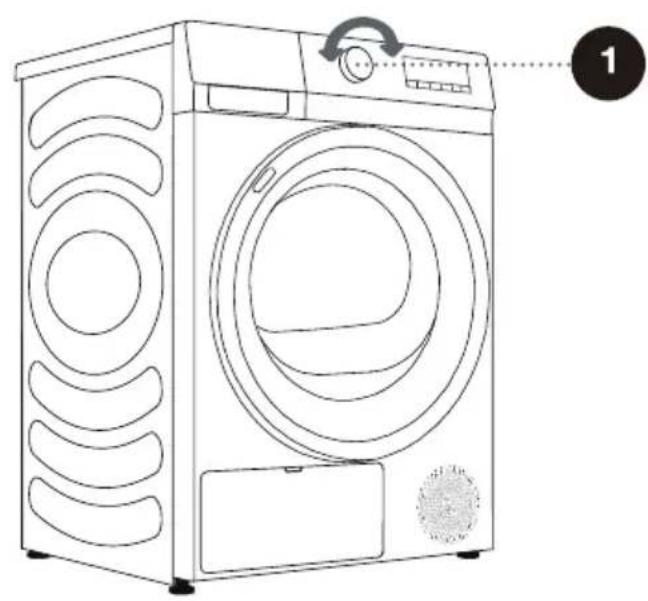EDESA ESP-9150 WH - PASO 3: ELECCION DEL PROGRAMA DE SECADO - 2
