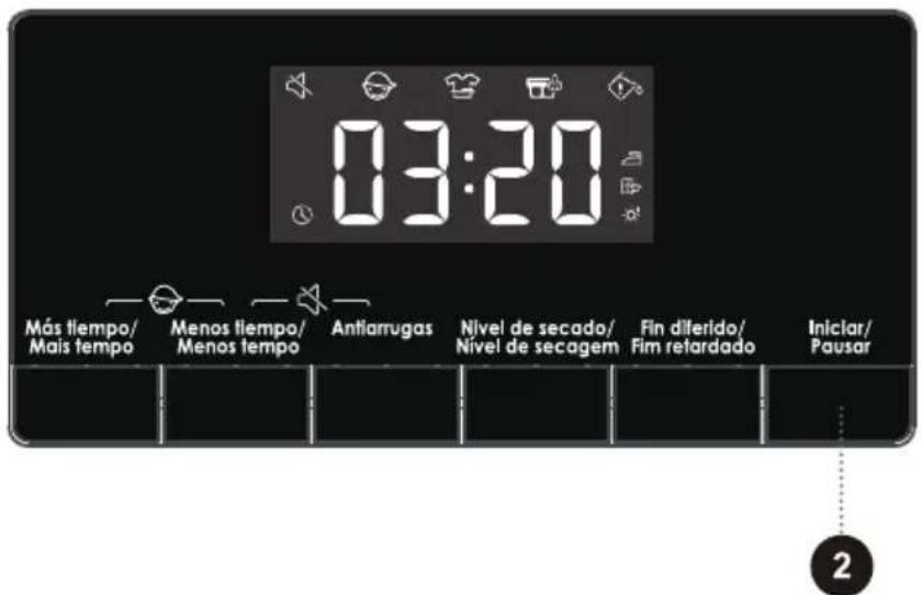EDESA ESP-7150 WH - DÉMARRER LE PROGRAMME - 1