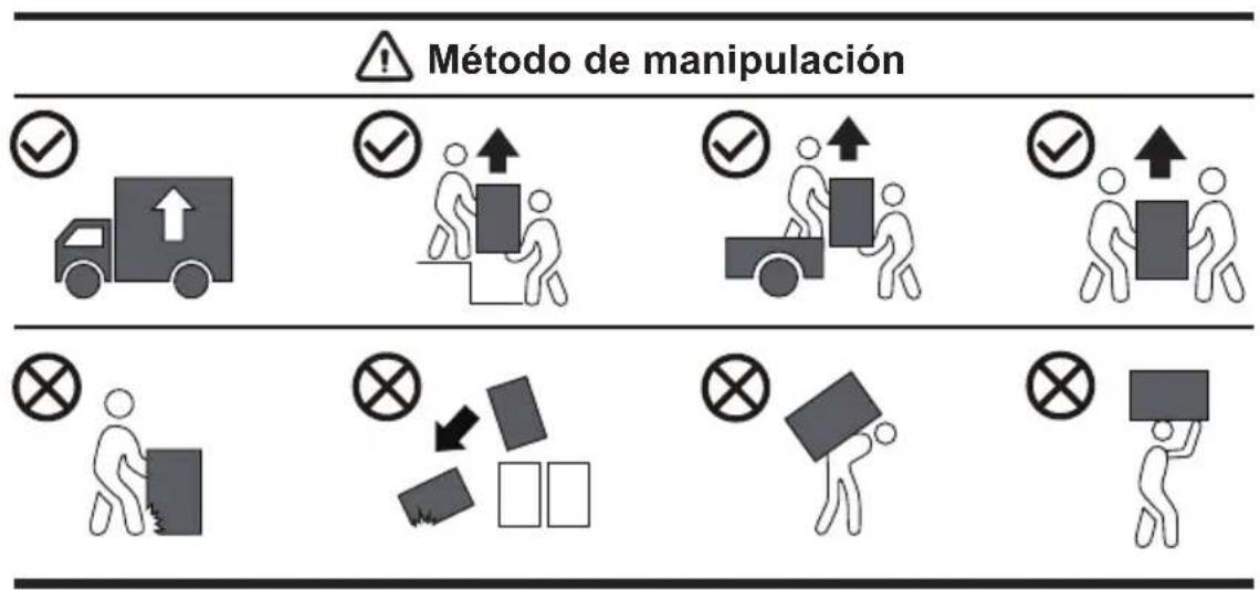 EDESA ESP-7150 WH - Método de transporte y manipulación - 1