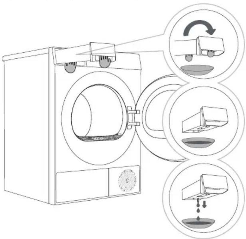 EDESA ESP-7150 WH - VACIAR LA CAJA DE CONDENSADOS - 1