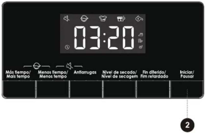 EDESA ESP-7150 WH - INICIAR EL PROGRAMA - 1